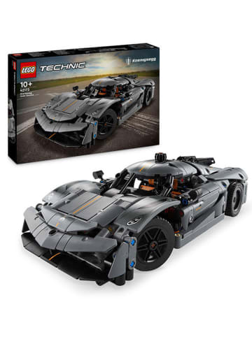 LEGO LEGO® Technic 42173: Samochód Koenigsegg Jesko Absolut w kolorze szarym - 10+