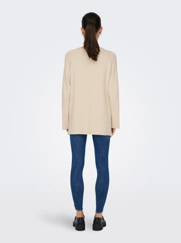 ONLY Sweter w kolorze beżowym