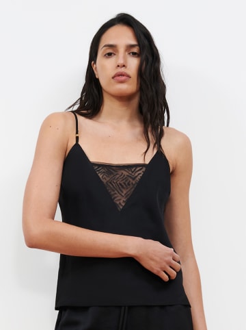 Chantelle Pyjamashirt zwart