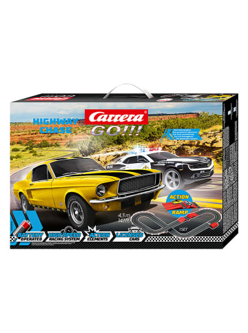 Carrera Autoracebaan "CARRERA GO!!! BATTERY OPERATED - Highway Chase" - vanaf 5 jaar