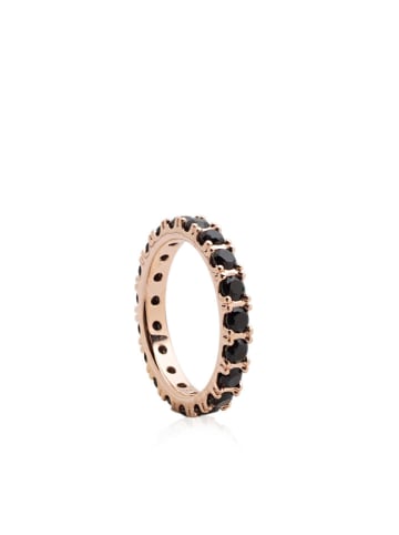 Pandora Rosévergulde ring met kristallen