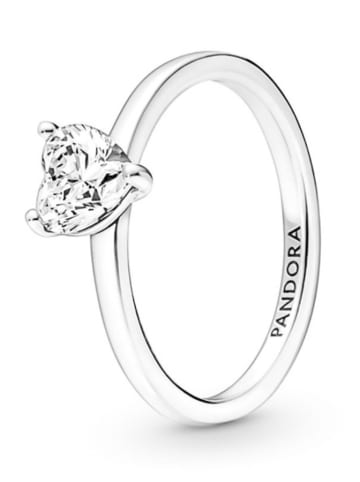 Pandora Silber-Ring mit Edelstein