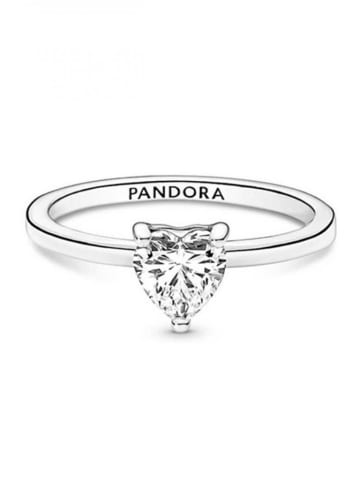Pandora Silber-Ring mit Edelstein