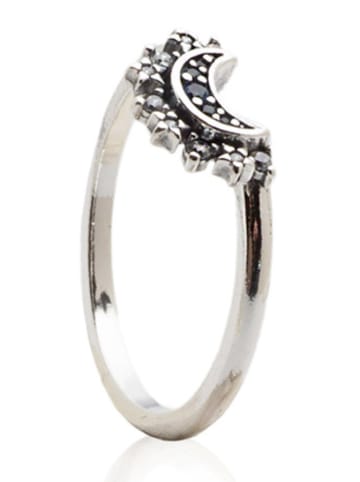 Pandora Silber-Ring mit Kristallen
