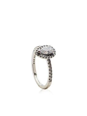 Pandora Silber-Ring mit Kristallen