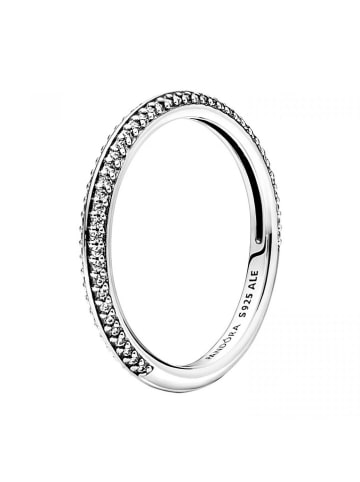 Pandora Srebrny pierścionek z cyrkoniami