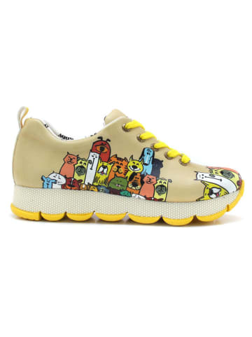 Goby Sneakers in Gelb/ Bunt