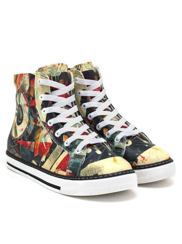 Goby Sneakersy ze wzorem