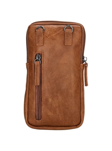 Beagles Handytasche "Ferro" in Hellbraun - (B)10 x (H)20 x (T)3 cm