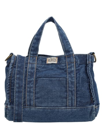 Beagles Henkeltasche in Dunkelblau - (B)22 x (H)14 x (T)10 cm