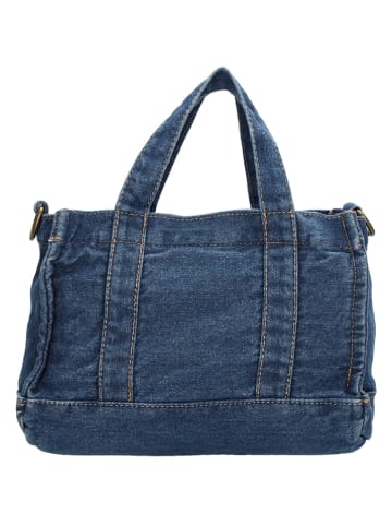 Beagles Henkeltasche in Dunkelblau - (B)22 x (H)14 x (T)10 cm