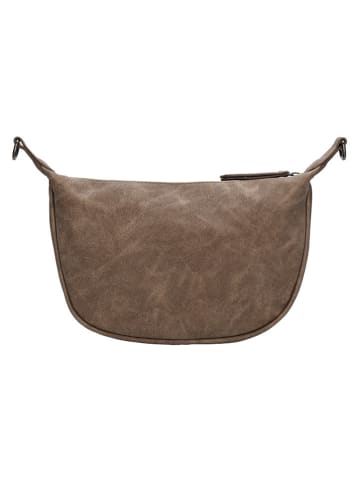 Beagles Schoudertas "Malaga" bruin - (B)28 x (H)18 x (D)8 cm