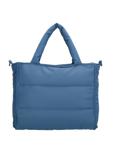 Beagles Henkeltasche "Calvia" in Blau - (B)26 x (H)21 x (T)11 cm