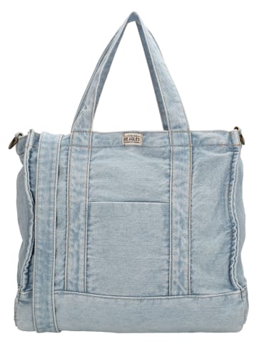 Beagles Henkeltasche in Hellblau - (B)38 x (H)22 x (T)12 cm