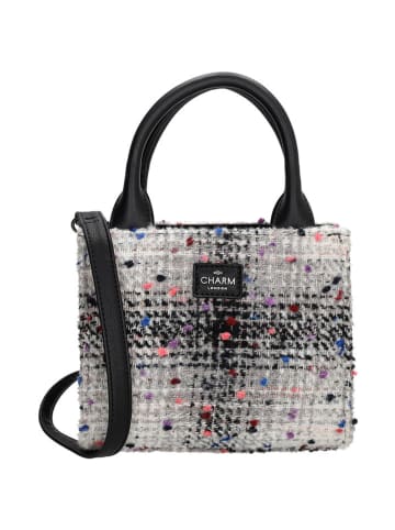 Charm Henkeltasche "Finsbury" in Grau - (B)20 x (H)17 x (T)11 cm