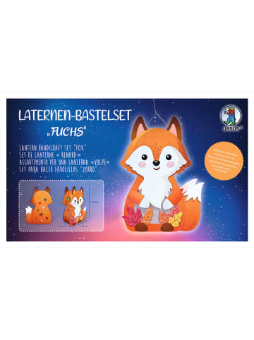 URSUS Laternen-Bastelset "Fuchs" in Orange