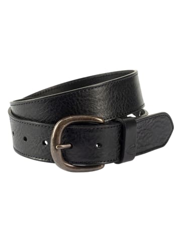 Camel Active Skórzany pasek w kolorze czarnym