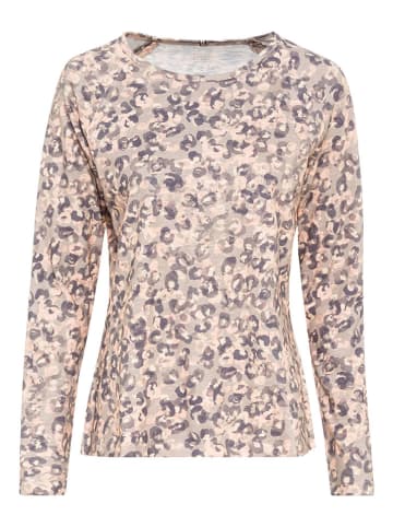 Camel Active Longsleeve lichtroze/blauw