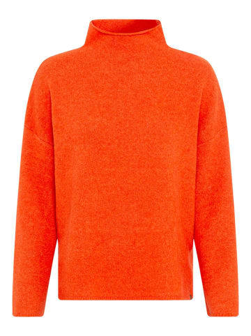 Camel Active Sweter w kolorze pomarańczowym