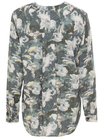 Camel Active Bluzka w kolorze oliwkowo-żółtym
