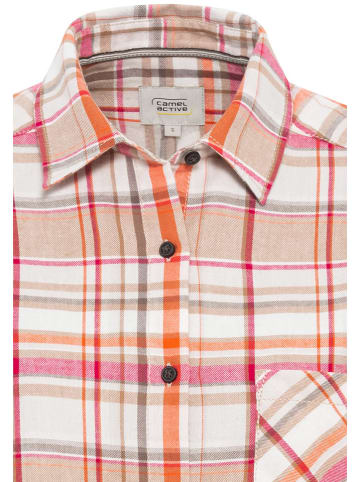 Camel Active Hemd in Pink/ Beige