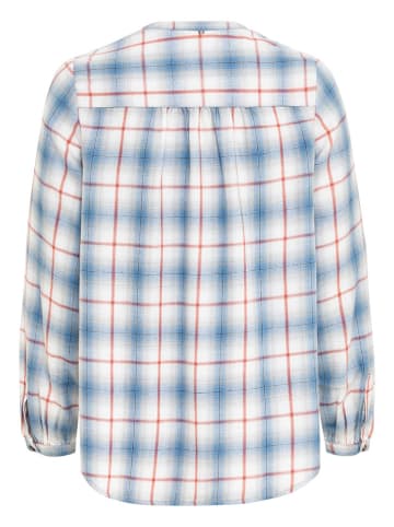 Camel Active Blouse lichtblauw/wit