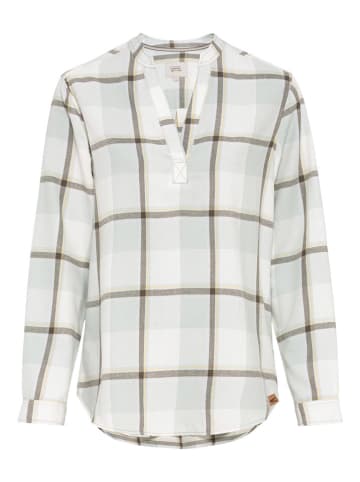 Camel Active Blouse lichtblauw/wit