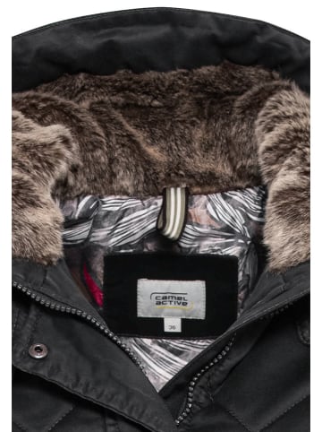 Camel Active Płaszcz przejściowy w kolorze czarnym