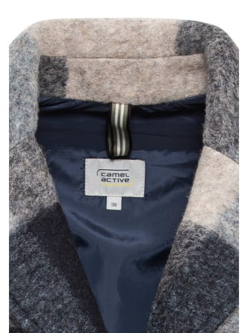 Camel Active Tussenmantel donkerblauw