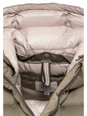 Camel Active Doorgestikte bodywarmer olijfgroen