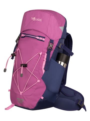 Trollkids Wanderrucksack "Fjell Trekker 22" in Pink - (B)24 x (H)45 x (T)18 cm