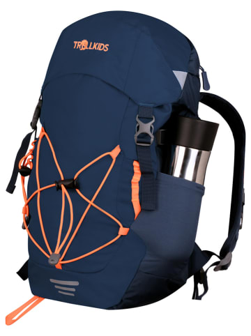 Trollkids Plecak turystyczny "Fjell Trekker 15" w kolorze granatowym - 24 x 35 x 14 cm