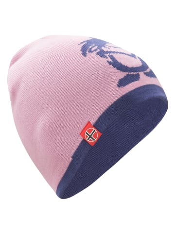 Trollkids Omkeerbare beanie "Troll" lichtroze/paars