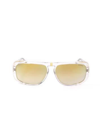 Guess Damskie okulary przeciwsłoneczne w kolorze żółtym