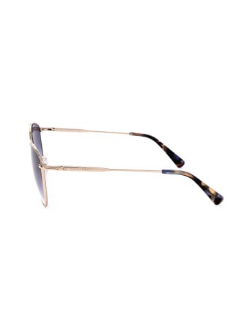 Longchamp Dameszonnebril goudkleurig/donkerblauw
