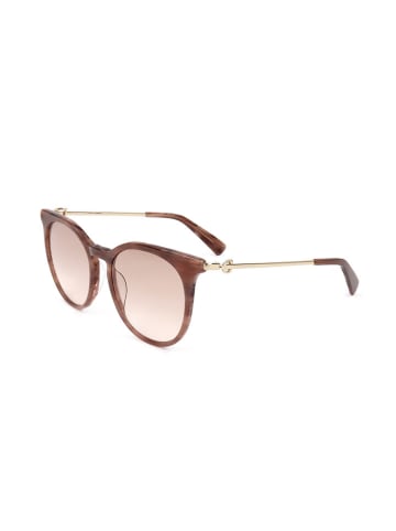 Longchamp Damen-Sonnenbrille in Hellbraun/ Beige