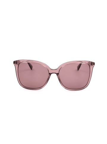 Longchamp Dameszonnebril lichtbruin/goudkleurig
