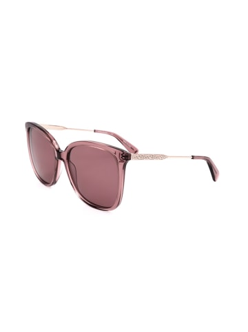 Longchamp Dameszonnebril lichtbruin/goudkleurig