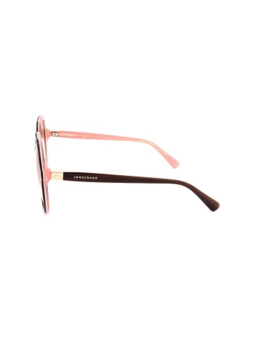 Longchamp Damen-Sonnenbrille in Schwarz/ Rosa