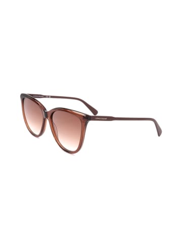 Longchamp Damen-Sonnenbrille in Braun