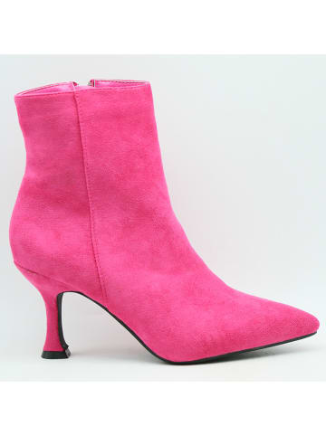 Ankle boots pink cheap