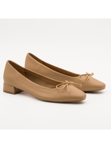 Bellucci Ballerinas in Beige