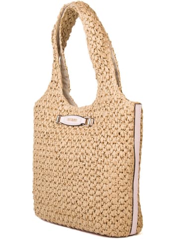Guess Torebka w kolorze beżowym - 33 x 28 x 11 cm