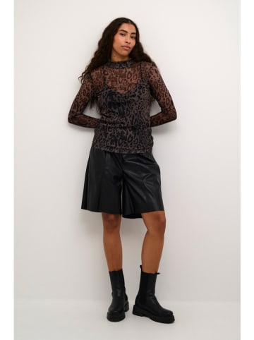 Kaffe Longsleeve in Schwarz