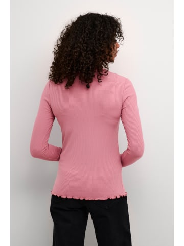Kaffe Longsleeve lichtroze