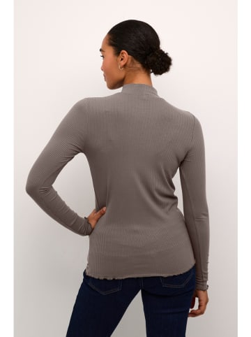 Kaffe Longsleeve in Taupe