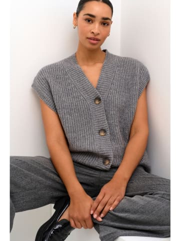 Kaffe Vest grijs