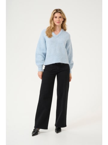 Kaffe Pullover in Hellblau