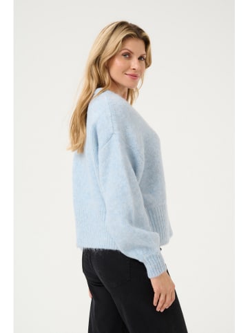 Kaffe Pullover in Hellblau