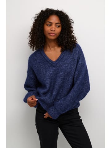 Kaffe Pullover in Dunkelblau